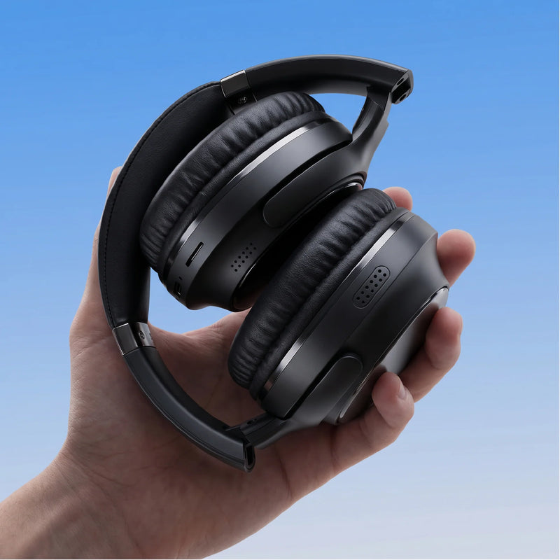 Majentik MH002 Wireless Headphones – Foldable Stereo Headset with Noise Isolation