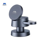 Majentik MW-22 4-in-1 Wireless Charger 15W – Magnetic Desktop Stand with LED Light