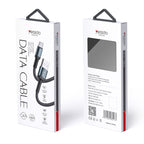 Yesido CA74 L-C USB to Lightning Fast Charging Data Cable – 1.2m Heavy-Duty Nylon Braided Armor with Aluminum Alloy Shells (2.4A Max)