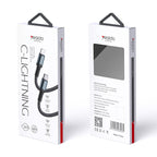 Yesido CA76 20W Type-C to Lightning PD Fast Charging Cable – 1.2m Heavy-Duty Nylon Braided Armor with Aluminum Alloy Shells
