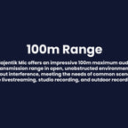 Majentik MM-001 2-in-1 Magnetic Wireless Microphone – Advanced Noise Canceling & Dual Compatibility for iPhone & Type-C