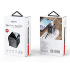 Yesido MC24 Universal Travel Adapter 2000W – 20W PD & 18W QC 3.0 with 4 USB/Type-C Ports