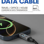 Majentik CL-020 240W Type-C to Type-C Fast Charging Cable with Real-Time Digital Power Display (100cm)