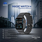 Majentik Magic Watch 4 Smartwatch – Bluetooth Calling & HD Display with AI Wearfit GPT