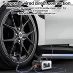 Yesido VC13 5-in-1 Professional Jump Starter & Tire Inflator – 150PSI High Pressure & 10000mAh Power Bank