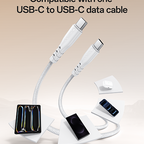 Yesido YC105 20W PD Fast Wall Charger – Single Type-C Port with Type-C to Type-C Cable