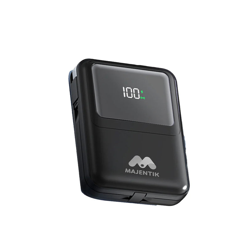 Majentik MJ-28 Magnetic Power Bank 10000mAh – Wireless Power Bank with Digital Display