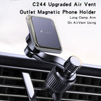Yesido C244 Magnetic Car Holder - Adjustable Flexible Arm & 360° Rotation
