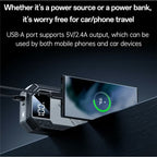 Yesido VC11 Portable Car Jump Starter – 800A Peak Current, 6000mAh Power Bank & LED Flashlight