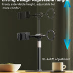 Yesido C297 Desktop Live Broadcast Phone Holder with 360 Rotation and 30-46CM Adjustable Height