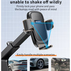 Yesido C262 Car Holder - Adjustable Telescopic Arm & Faux Leather Protection