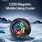 Yesido C226 Magnetic Phone Cooler - Semiconductor Cooling, Digital Display & RGB