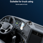 Yesido C275 Truck Phone Mount - 1260° Adjustable Long Arm & Anti-Shake
