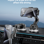 Yesido C275 Truck Phone Mount - 1260° Adjustable Long Arm & Anti-Shake