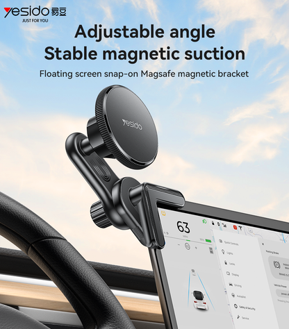 Yesido C213 MagSafe Magnetic Car Holder with Strong Suction & Modern Design