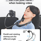 Yesido C291 Magnetic Neck Mounted Holder - 360° Rotatable Lazy Stand