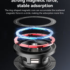Yesido C218 Magnetic Car Holder - 360° Rotation & Dual-Axis Folding Design