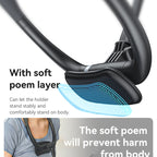 Yesido C291 Magnetic Neck Mounted Holder - 360° Rotatable Lazy Stand