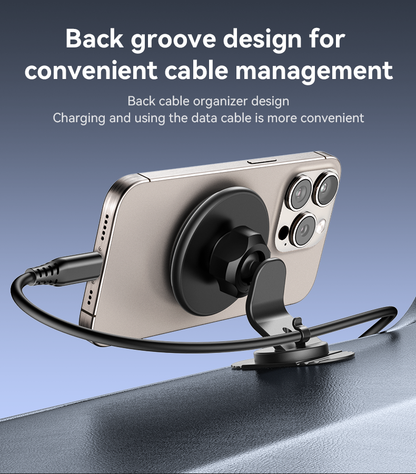 Yesido C220 Magnetic Phone Holder - 360° Rotation & Strong Dashboard Mount