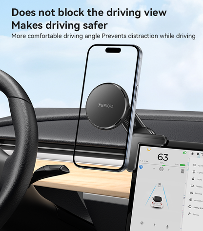 Yesido C213 MagSafe Magnetic Car Holder with Strong Suction & Modern Design