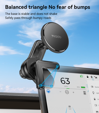 Yesido C213 MagSafe Magnetic Car Holder with Strong Suction & Modern Design