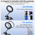 Yesido C218 Magnetic Car Holder - 360° Rotation & Dual-Axis Folding Design