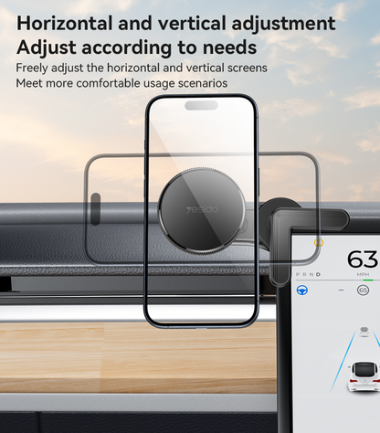 Yesido C213 MagSafe Magnetic Car Holder with Strong Suction & Modern Design