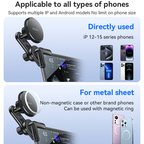 Yesido C213 MagSafe Magnetic Car Holder with Strong Suction & Modern Design