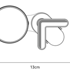 Yesido C213 MagSafe Magnetic Car Holder with Strong Suction & Modern Design