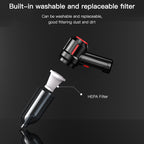 Yesido VC03 Mini Cordless Handheld Vacuum Cleaner – 4500Pa High Power Cleaning Tool for Home, Car & Office