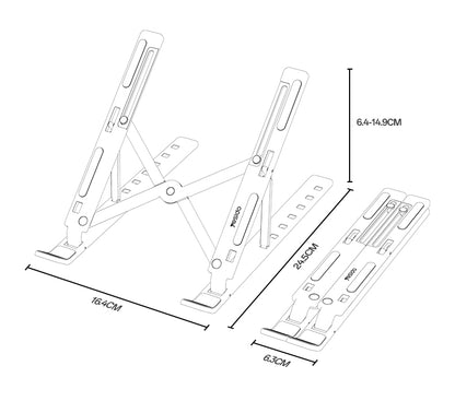 YESIDO LP07 Adjustable Laptop Stand