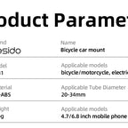 Yesido C331 360° Universal Bicycle Phone Holder