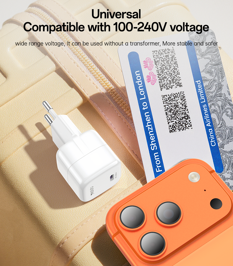 شاحن Yesido YC103 الذكي بقوة 35 واط - منفذ واحد Type-C PD شحن سريع فائق