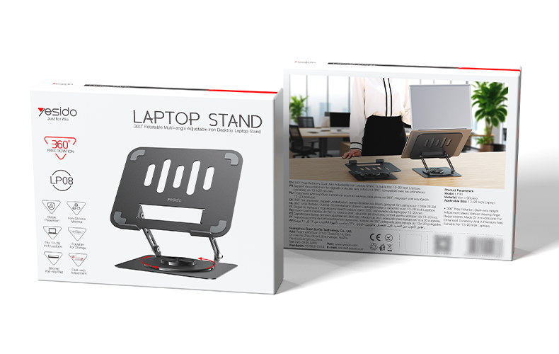 Yesido LP08 Infinite Hover 360 degree Laptop Stand