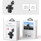 Yesido C242 Car Phone Holder - Adjustable Base & Metal Design with 360° Rotation