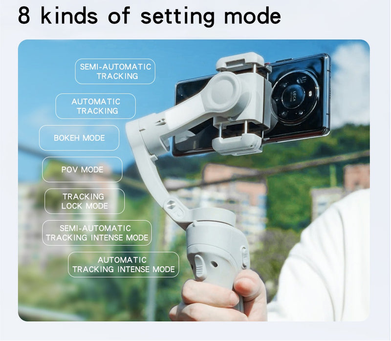 Yesido SF18 Professional Mobile Gimbal Stabilizer from Techie-Products - Turn your mobile phone into a cinema camera!