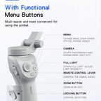 Yesido SF18 Professional Mobile Gimbal Stabilizer from Techie-Products - Turn your mobile phone into a cinema camera!