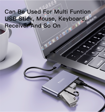 Yesido HB12 Multi-Port USB Hub – Practical Connectivity Expansion