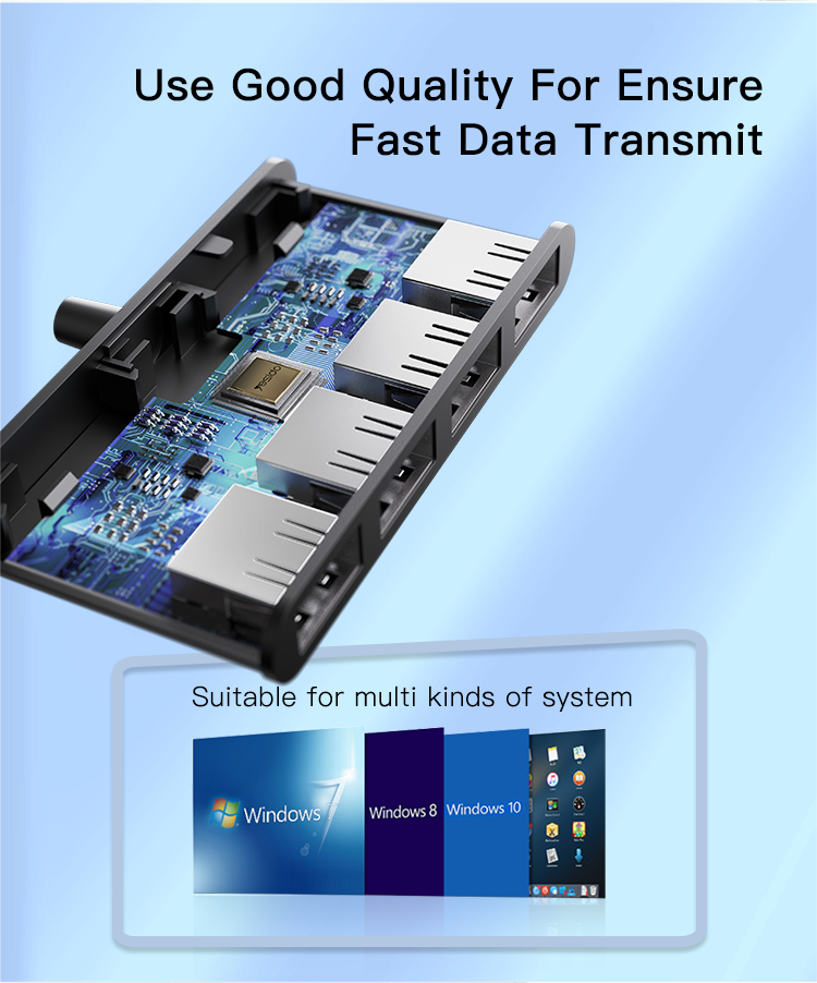 Yesido HB12 Multi-Port USB Hub – Practical Connectivity Expansion