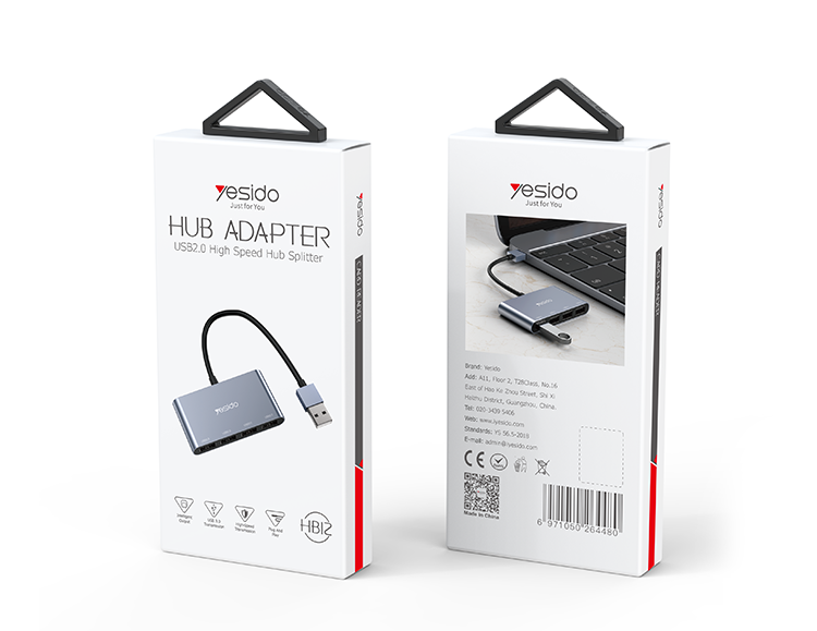 Yesido HB12 Multi-Port USB Hub – Practical Connectivity Expansion