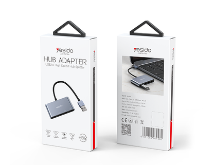 Yesido HB12 Multi-Port USB Hub – Practical Connectivity Expansion