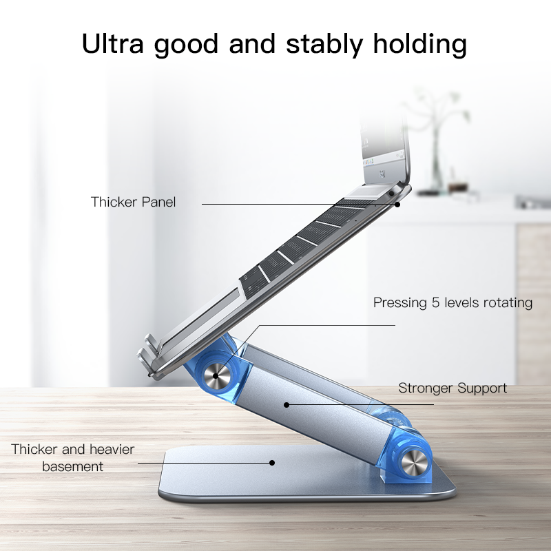 Yesido LP04 Laptop Stand - Adjustable, Aluminum Laptop Stand