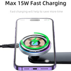Yesido C292 Magnetic Wireless Car Charger - 15W Power & Ultra Stability