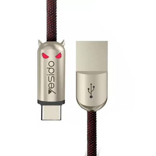كابل شحن USB إلى Type-C موديل CA03 بطول 1.2 متر 5 أمبير