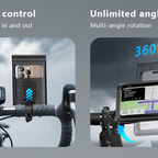 Yesido C333 Bike & Motorcycle Phone Holder - Waterproof & 360° Rotation