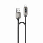 Yesido CA137L 12W USB-A to Lightning Heavy-Duty Cable – 1.2m Braided Nylon & Heat-Resistant Zinc Alloy (2.4A)