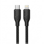 Yesido CA176 27W 3A USB-C to Lightning Charging & Data Cable – 1m Durable PVC Design