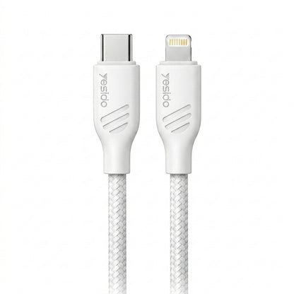 كابل يسيدو Yesido CA176 (Type-C إلى Lightning) بقوة 27 واط وطول 1 متر - أداء شحن سريع