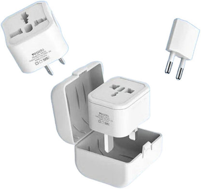 Yesido MC25 Universal Travel Adapter Kit – All-in-One Converter for CN, US, EU, and UK Plugs