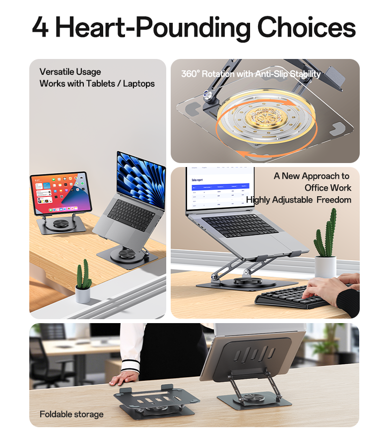 Yesido LP08 Infinite Hover 360 degree Laptop Stand